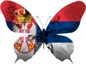 Serbie-papillon