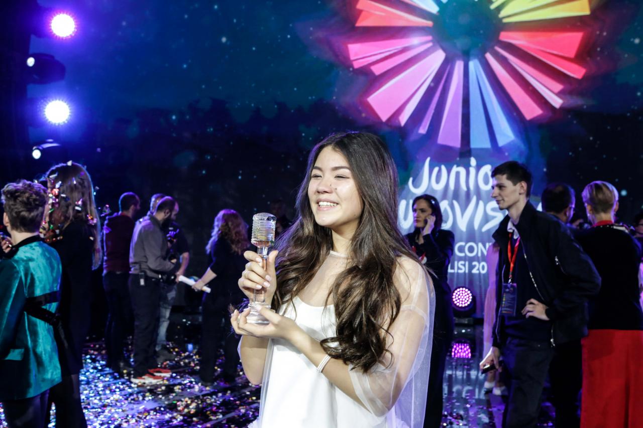 Eurovision Junior 2017 : premières déclarations de Polina Bogusevich