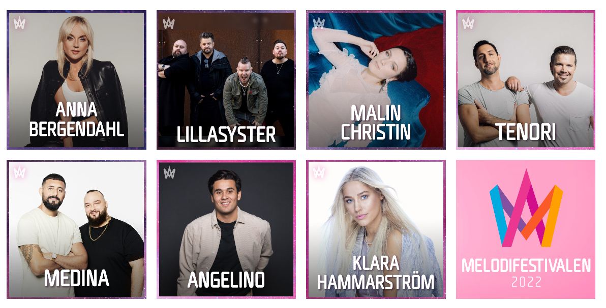 Suède 2022 : résultats de la série 4 du Melodifestivalen (MàJ : résultats complets)