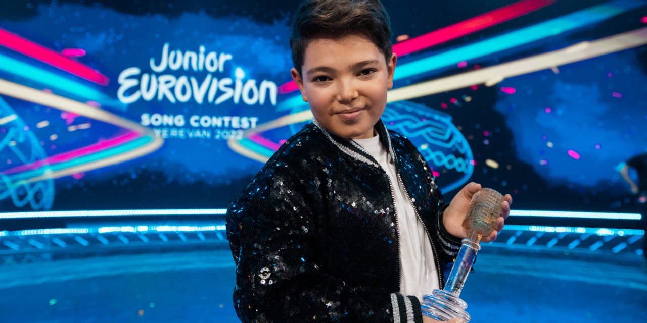 Eurovision Junior 2022 : victoire de la France ! (et résultats complets)