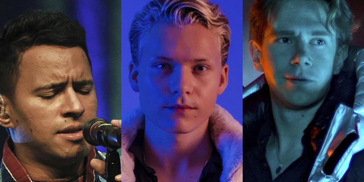 Melodifestivalen 2023 : portraits de Jon Henrik Fjällgren, Arc North et Adam Woods
