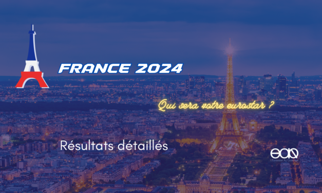 France 2024 – qui sera votre eurostar ? : les résultats détaillés