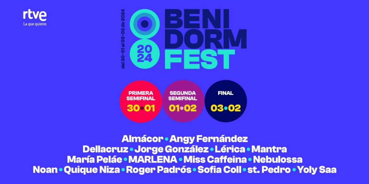 Espagne 2024 : programme du Benidorm Fest !