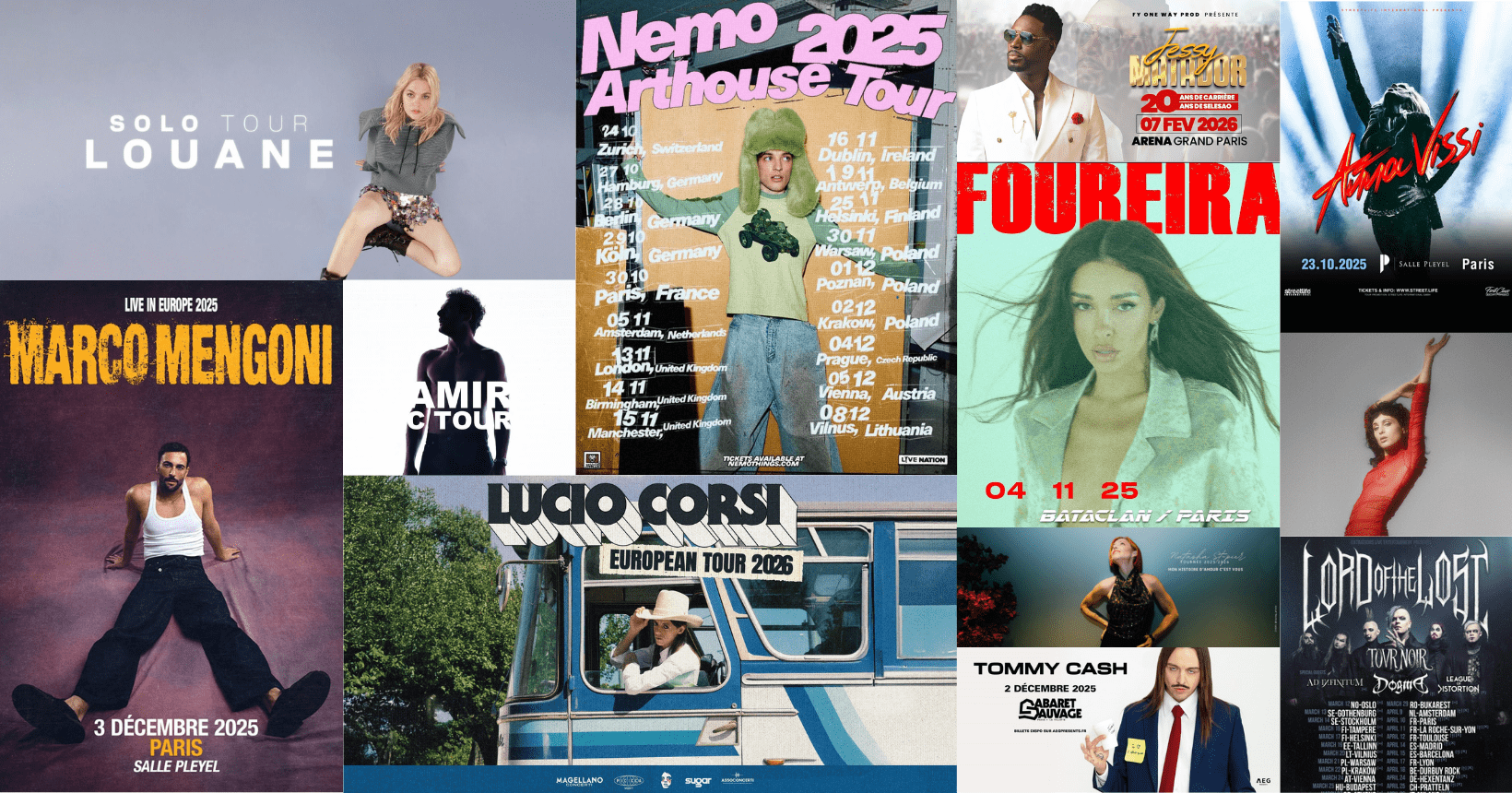 L’agenda de l’EAQ : les eurostars en concert en France en 2025-2026 (MàJ)