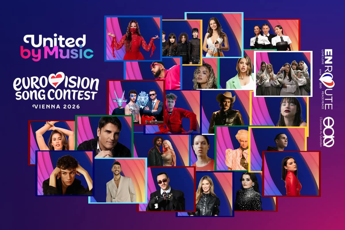 Grand Vote 2026 En Route/EAQ : résultats de la finale – places de 24 à 11