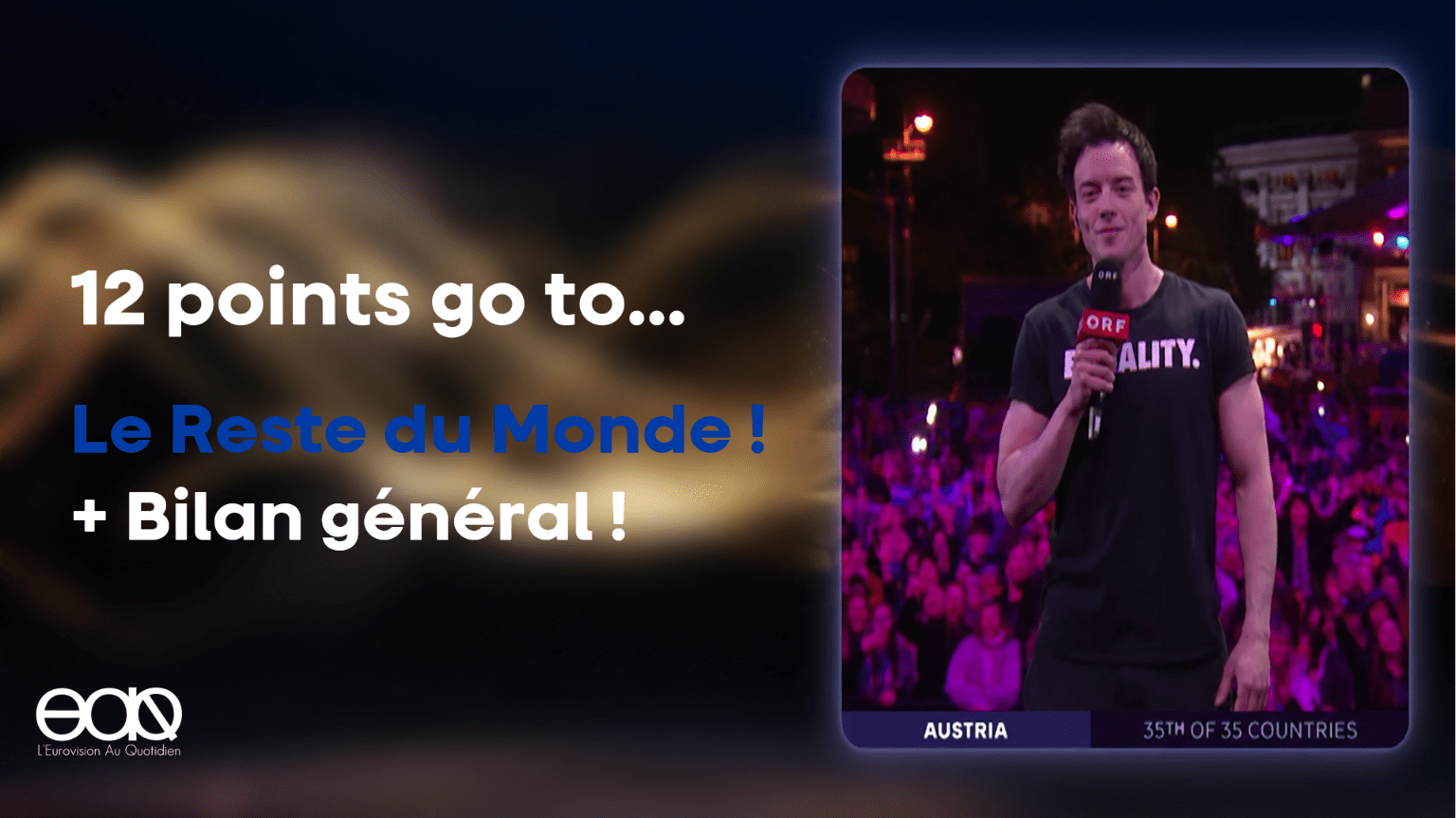 12 points go to… Le Reste du Monde + Bilan général