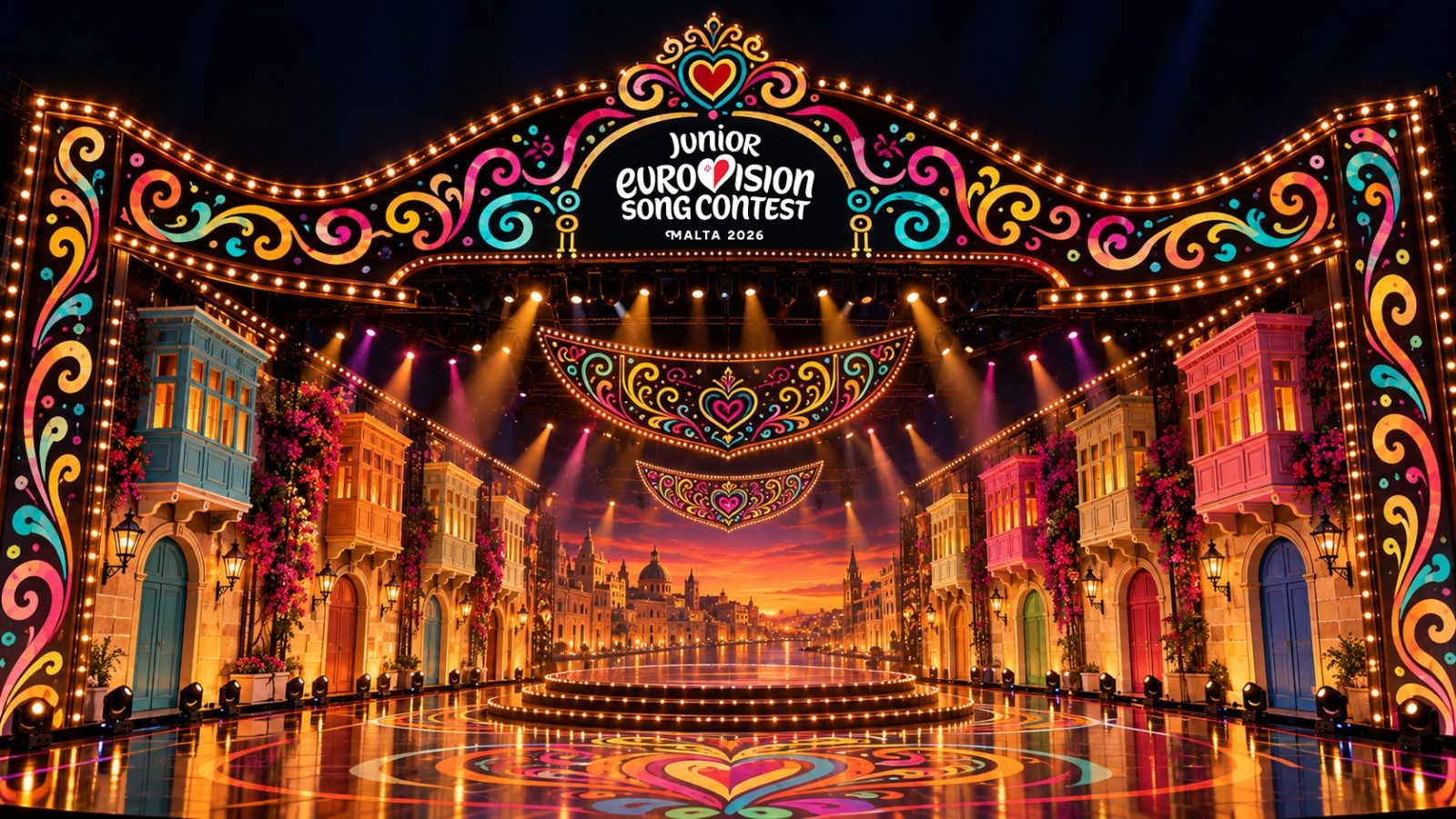 Eurovision Junior 2026 : la scène et l’identité graphique se dévoilent